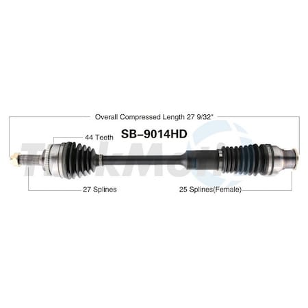 Cv Axle Shaft,Sb-9014Hd